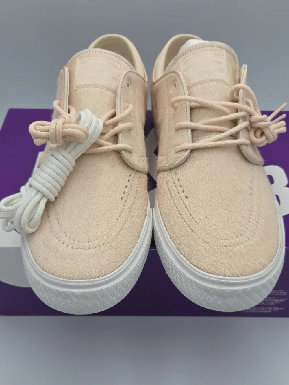 Nike SB Zoom Janoski OG+ SE Pony Hair Pearl White Summit Men's 10.5